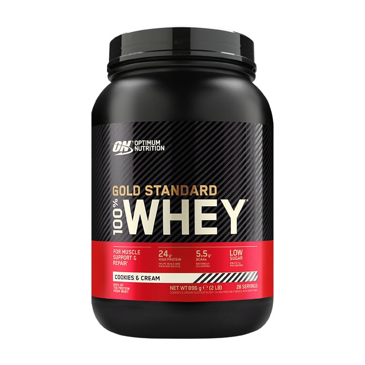 Gold Standard 100% Whey Protein Cookies & Cream 896g