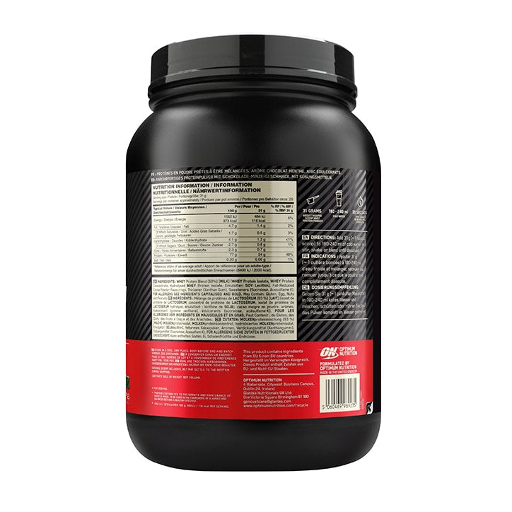 ON Gold Standard 100% Whey Protein Chocolate Mint 899g