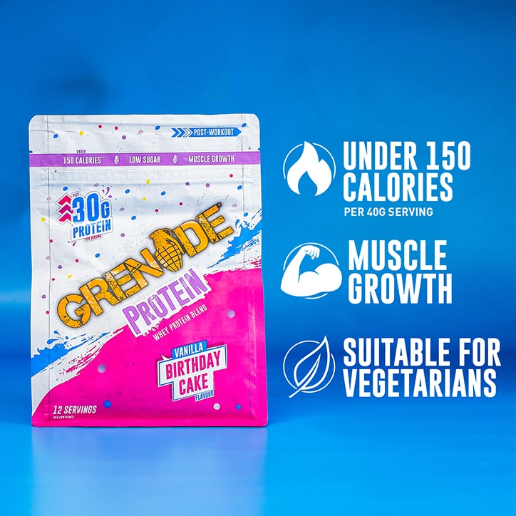 Whey Protein Birthday Cake 480g