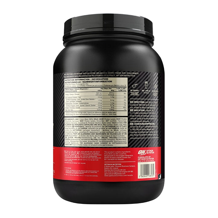 ON Gold Standard 100% Whey Protein Double Rich Chocolate 899g