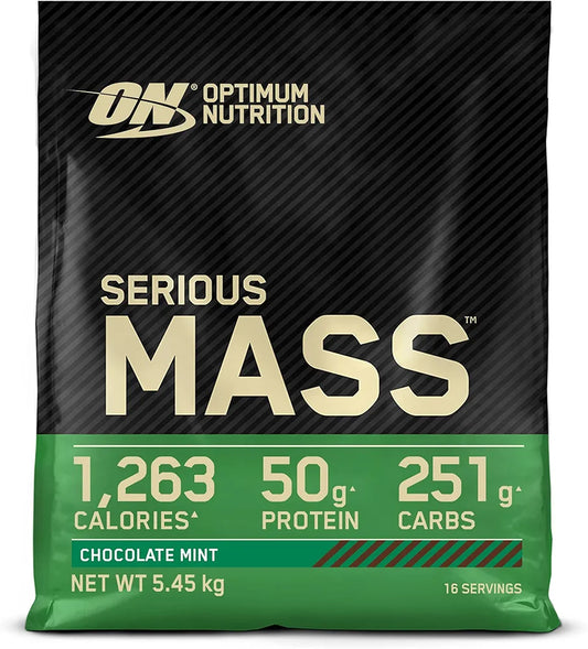 Optimum Nutrition Serious Mass Gainer Chocolate Mint 5.45Kg