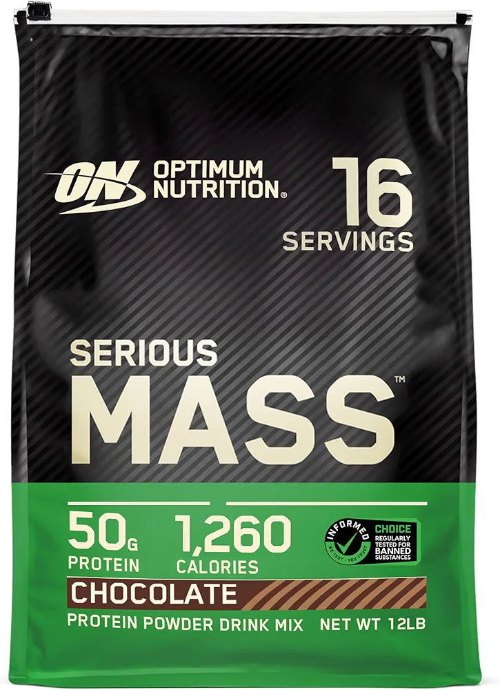 Optimum Nutrition Serious Mass Gainer Chocolate 5.45Kg