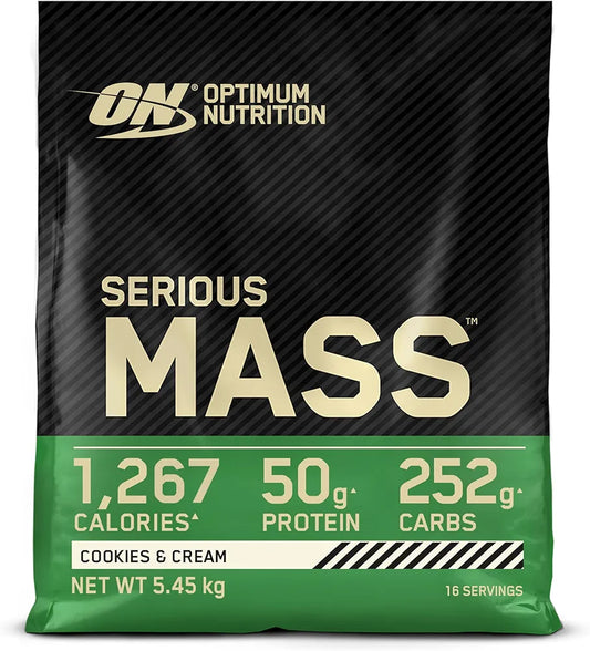 Optimum Nutrition Serious Mass Gainer Cookies & Cream 5.45Kg