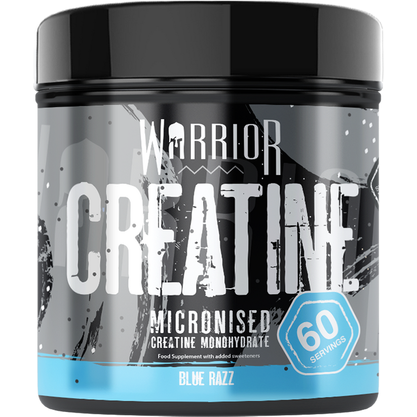 Warrior Creatine Monohydrate Powder 300g Blue Razz