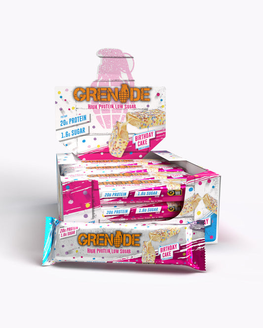 Grenade Birthday Cake Protein Bar x12