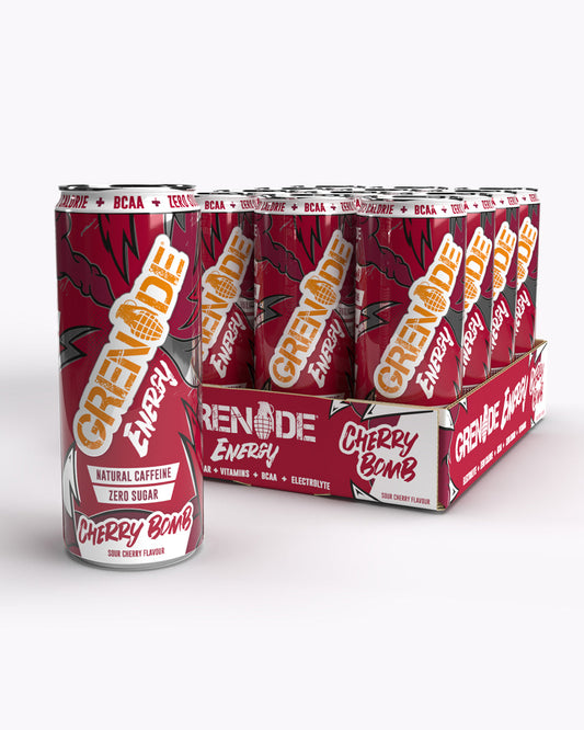 Cherry Bomb Energy Drink 330ml (12 Pack)