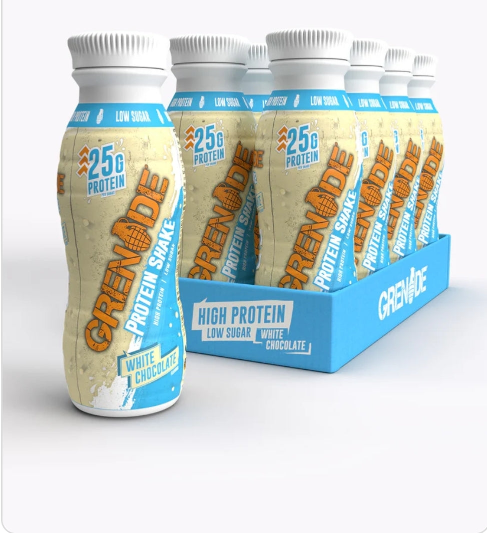 White Chocolate Protein Shake (8 Pack) 330ml