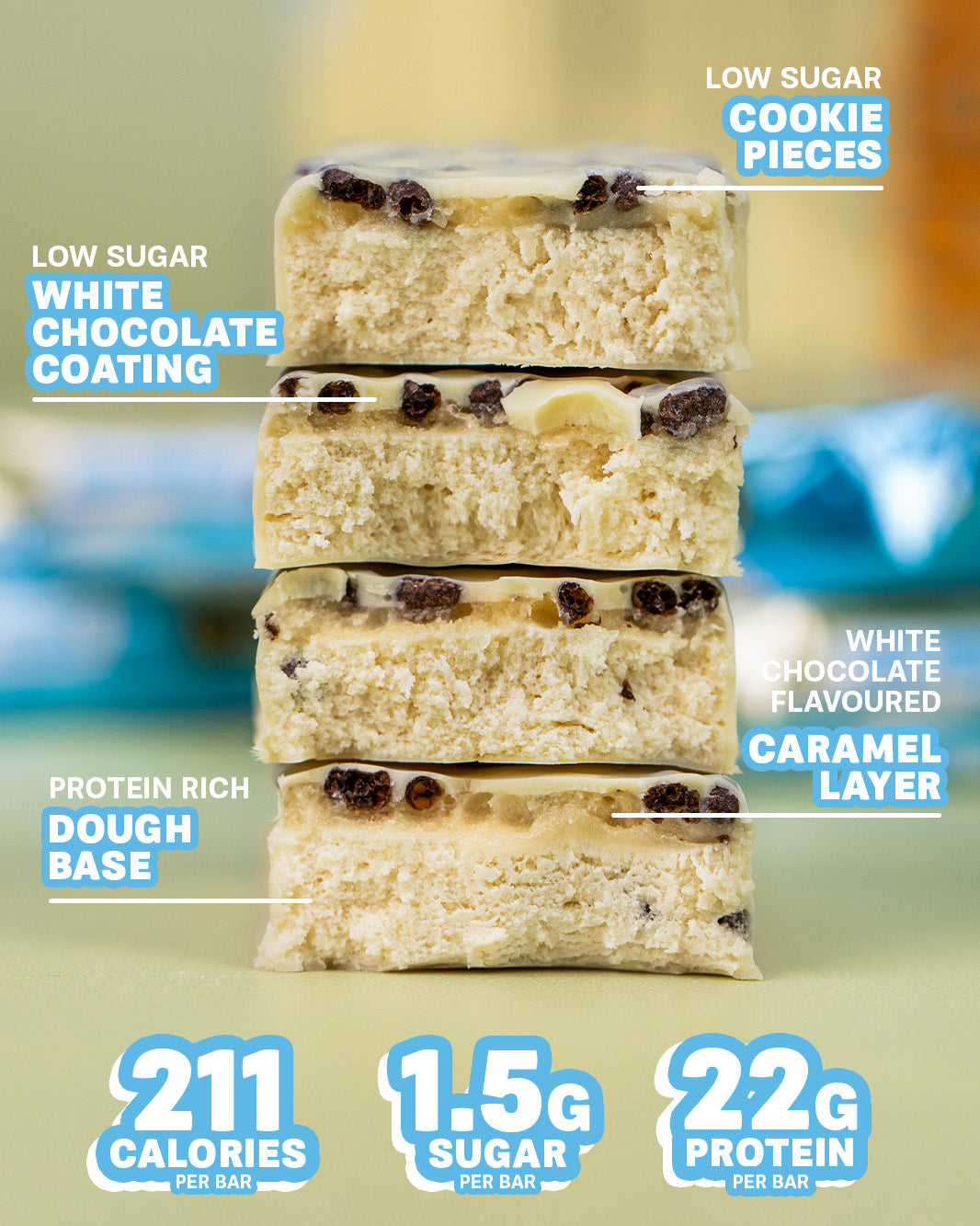 Grenade White Chocolate Cookie Protein Bar x12