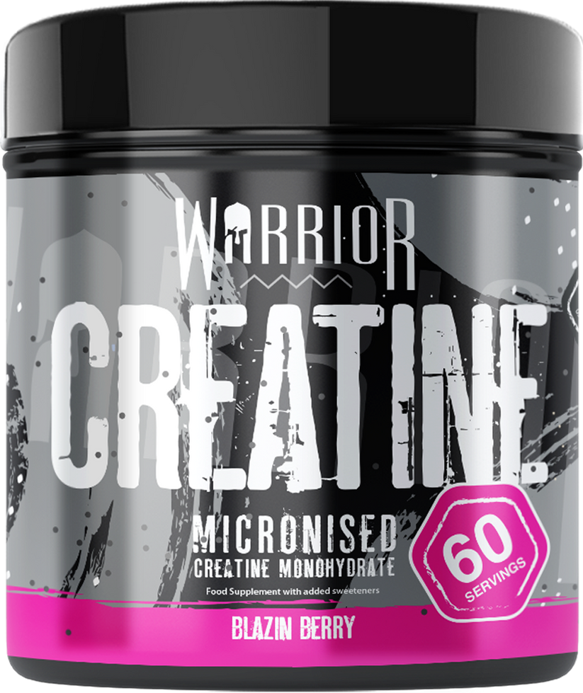 Warrior Creatine Monohydrate Powder 300g Blazin Berry