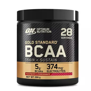 Optimum Nutrition Gold Standard BCAA Train + Sustain Raspberry & Pomegranate 266g