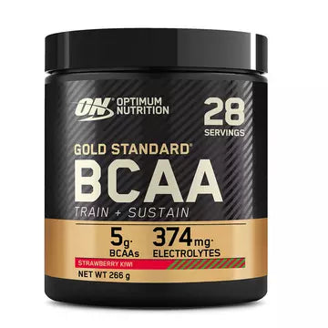 Optimum Nutrition Gold Standard BCAA Train + Sustain Strawberry Kiwi 266g